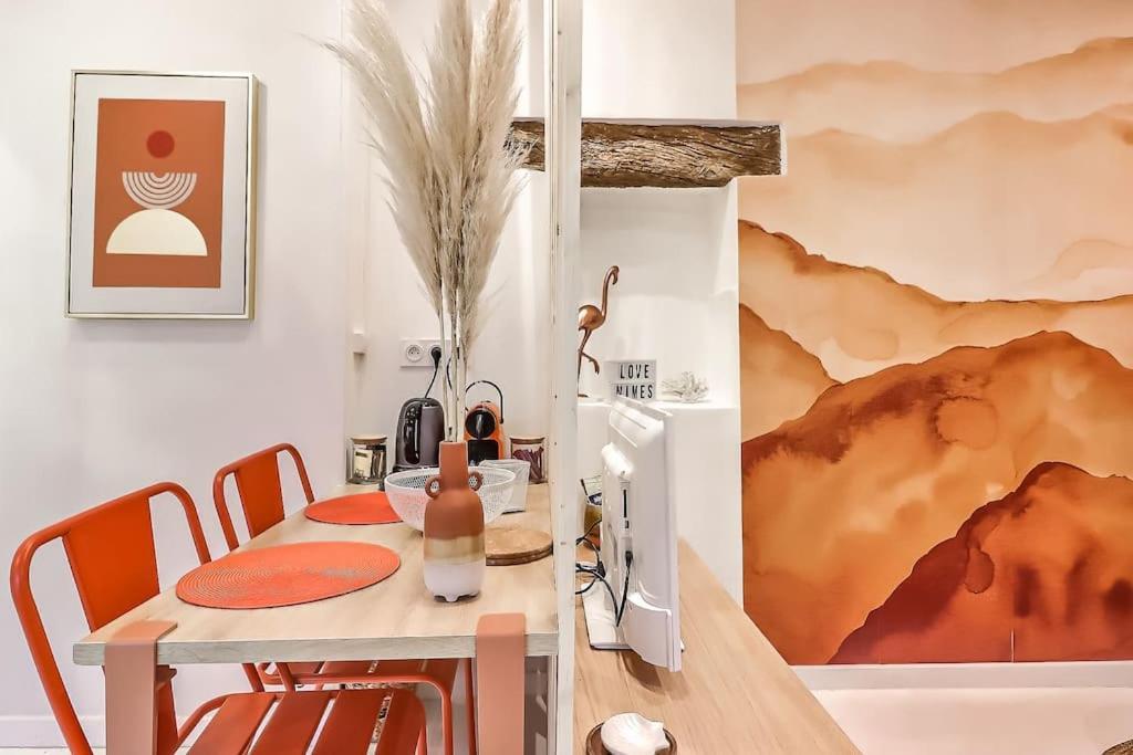 Studio Orange - Plein Centre Nîmes Extérieur photo